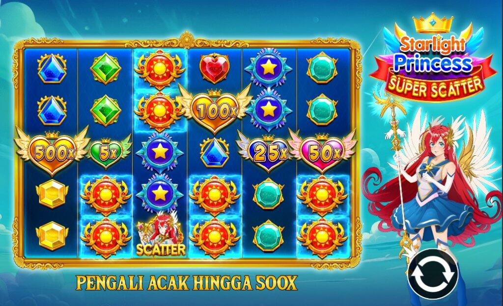 Starlight Princess Super Scatter: Sensasi Scatter Berlipat Ganda